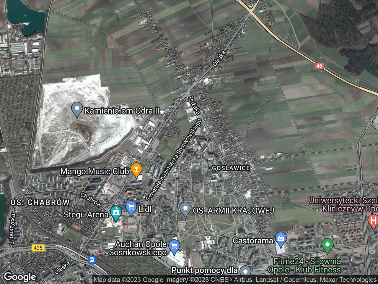 Działka rekreacyjna Opole Armii Krajowej, ul. Kazimierza Sosnkowskiego