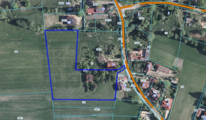 Działka rolno-budowlana Miękowo, ul. Ogrodowa