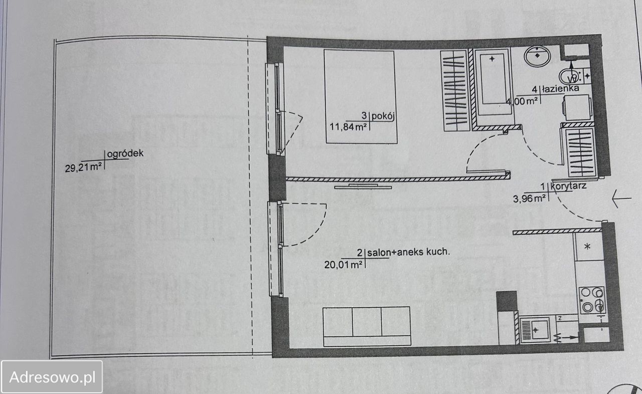 Mieszkanie 2-pokojowe Warszawa Praga-Południe, ul. Żupnicza. Zdjęcie 4