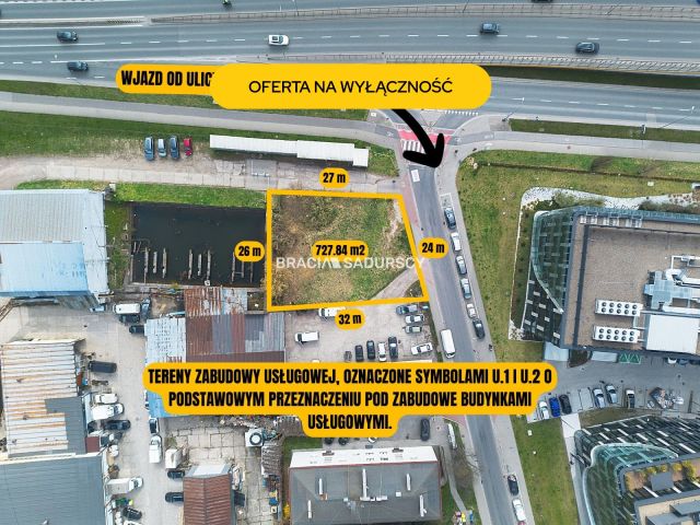 Działka inwestycyjna Kraków Podgórze, ul. Nowohucka. Zdjęcie 1