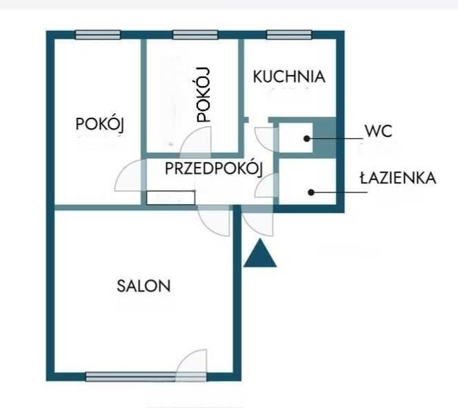 Mieszkanie 3-pokojowe Pabianice, ul. Jadwigi Wajsówny. Zdjęcie 1