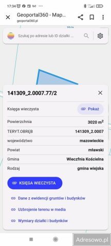 Działka budowlana Grzybowo. Zdjęcie 1