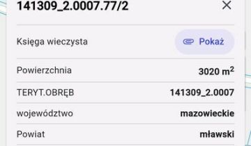 Działka budowlana Grzybowo