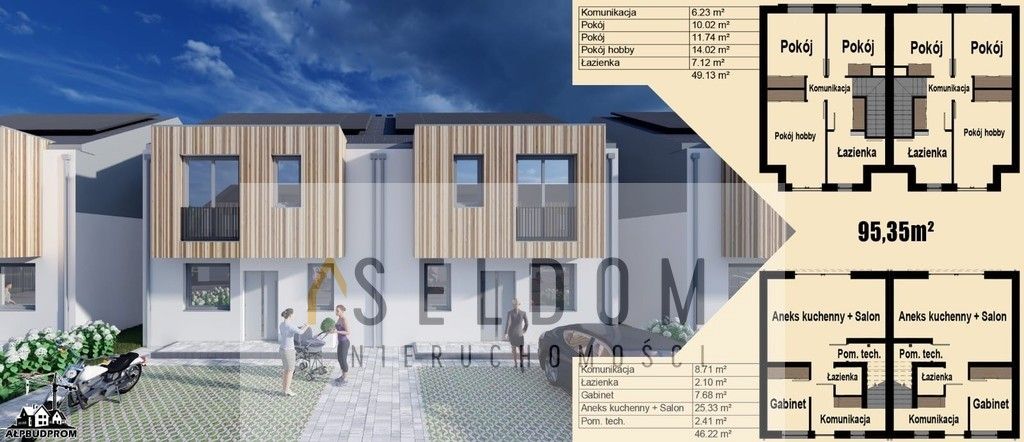 bliźniak, 5 pokoi Ozimek. Zdjęcie 11