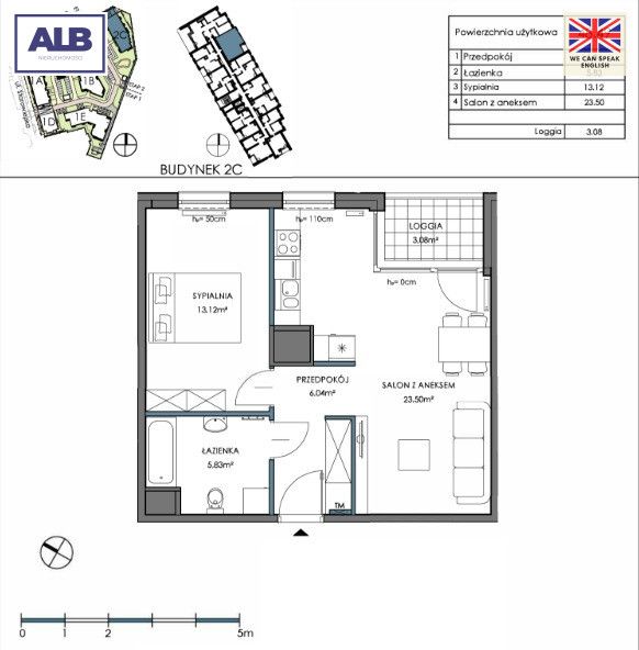 Mieszkanie 2-pokojowe Gdańsk Letnica, ul. Starowiejska. Zdjęcie 16