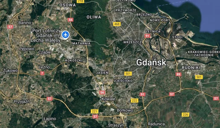 Mieszkanie 3-pokojowe Gdańsk Piecki, ul. Myśliwska