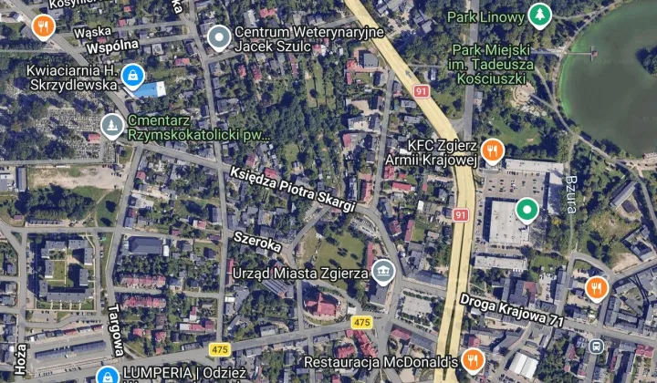 Działka budowlana Zgierz Stare Miasto, ul. ks. Piotra Skargi