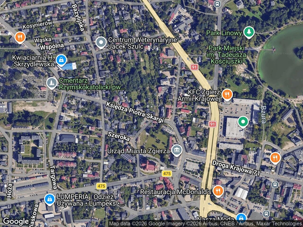 Działka Zgierz, ul. ks. Piotra Skargi