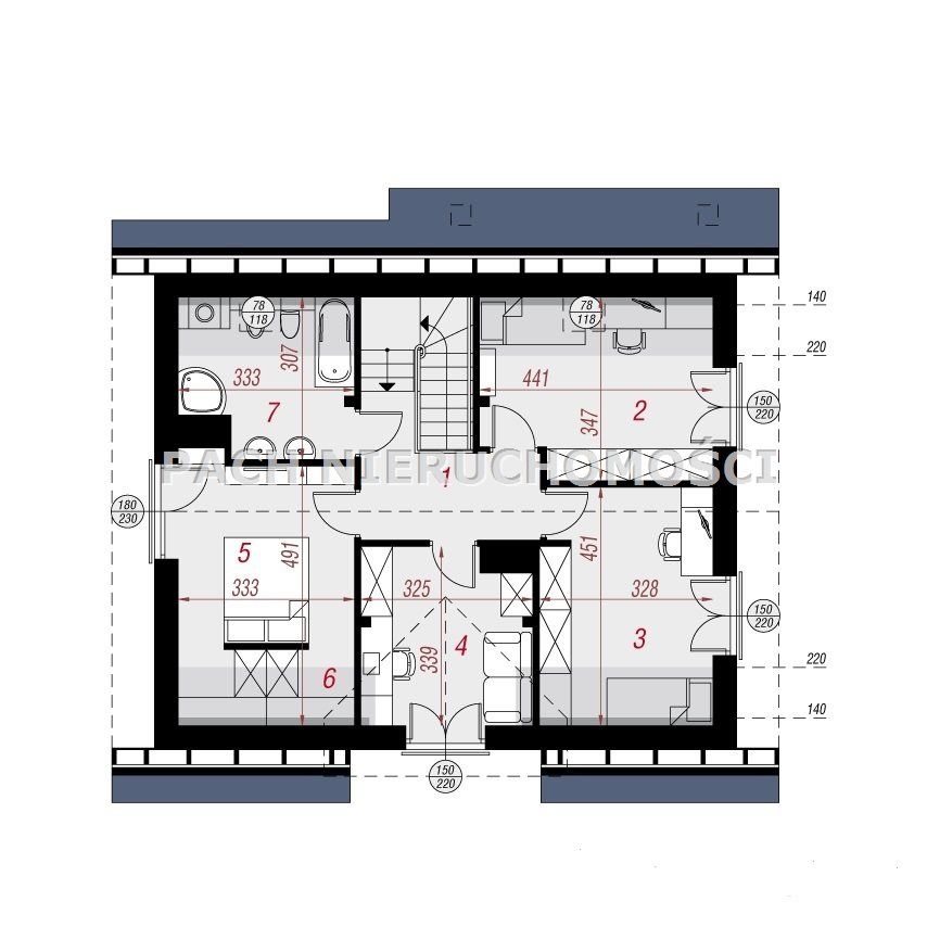 dom wolnostojący, 5 pokoi Jaworze. Zdjęcie 7