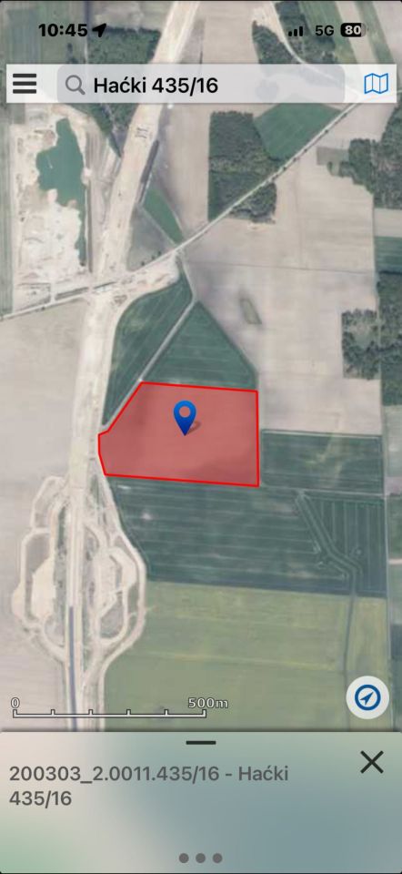 Działka rolna Haćki. Zdjęcie 1