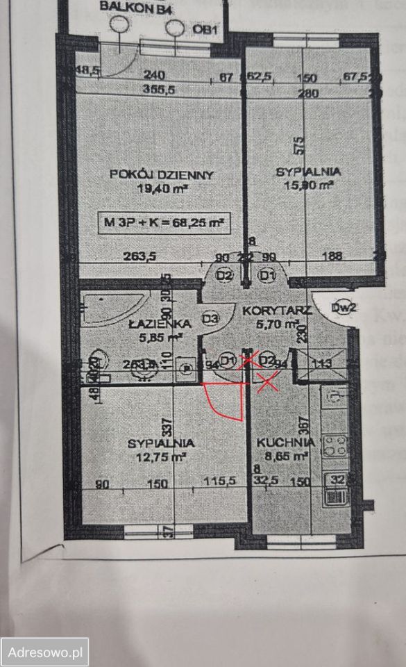 Mieszkanie 3-pokojowe Toruń Stawki, ul. Nenufarów. Zdjęcie 20