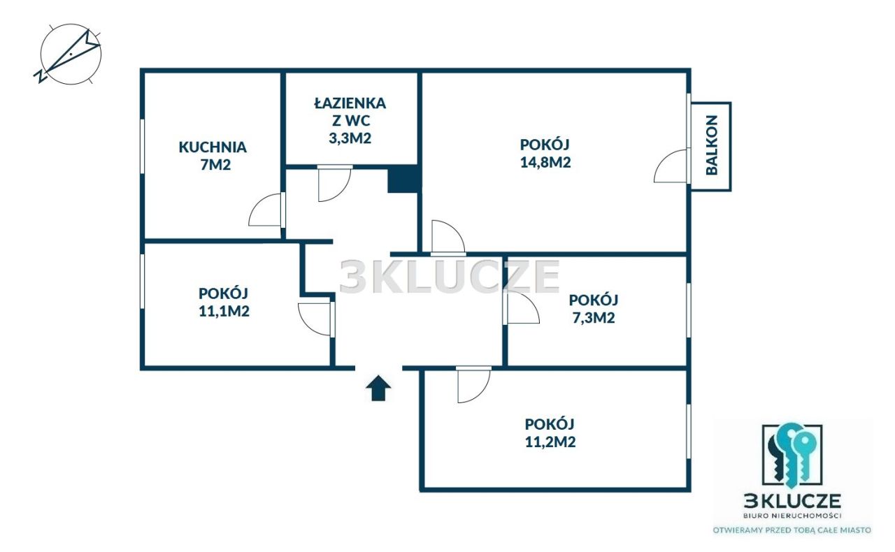 Mieszkanie 4-pokojowe Lublin LSM, ul. Pana Tadeusza