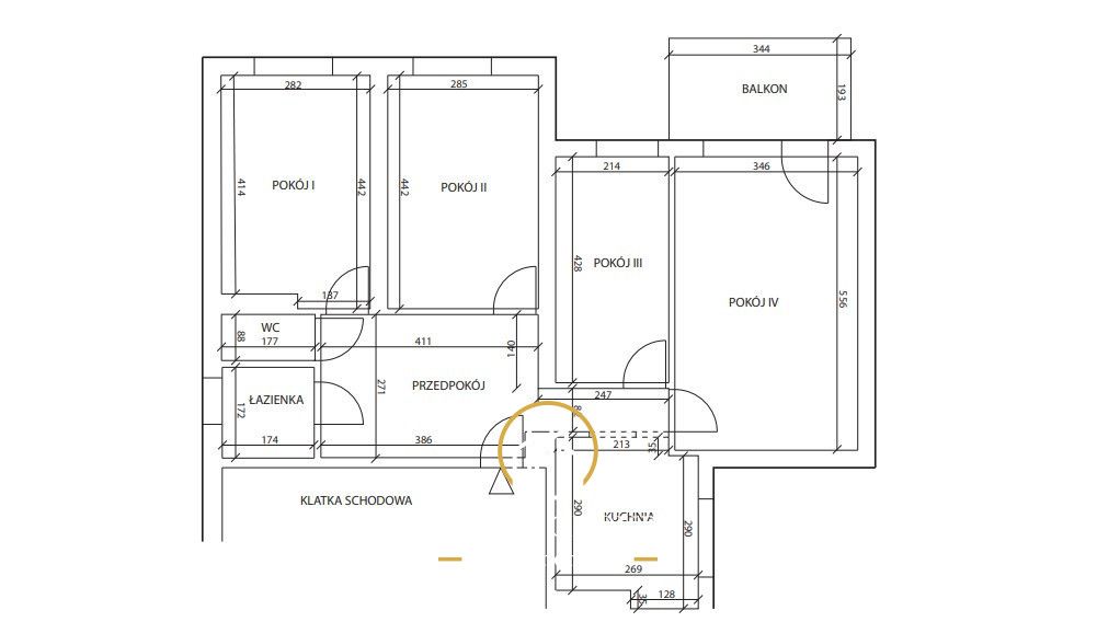 Mieszkanie 4-pokojowe Lublin LSM, ul. Zachodnia. Zdjęcie 11