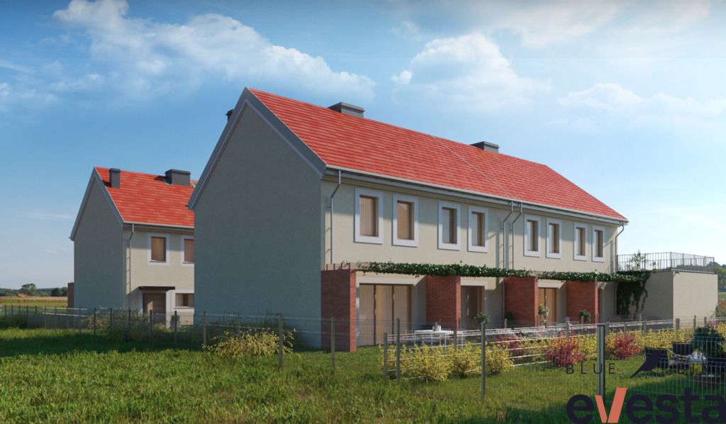 dom szeregowy, 3 pokoje Groblice, ul. Różana. Zdjęcie 2