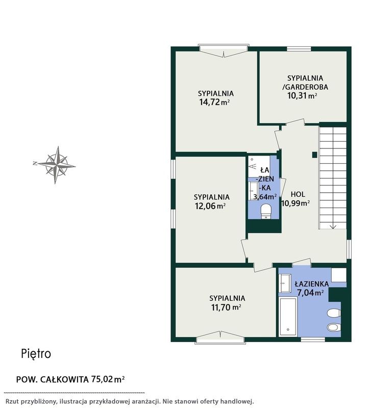 bliźniak, 5 pokoi Warszawa Białołęka, ul. Herakliusza Billewicza. Zdjęcie 12