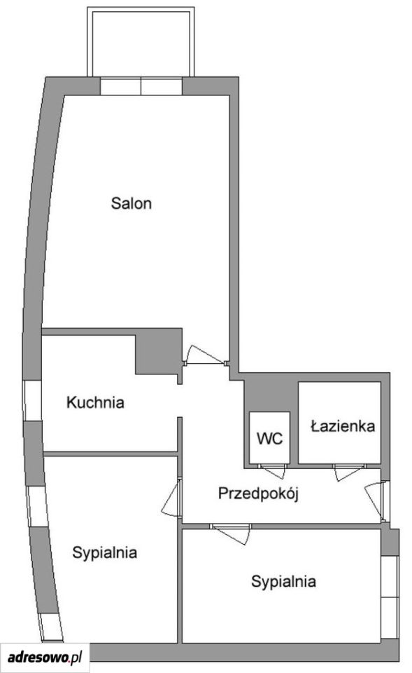 Mieszkanie 3-pokojowe Kraków Krowodrza, ul. Nowowiejska. Zdjęcie 13