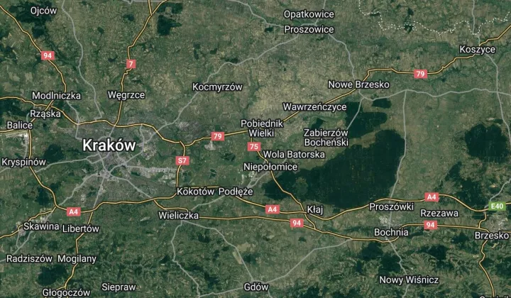 Działka rolna Kraków Nowa Huta, ul. Brzeska