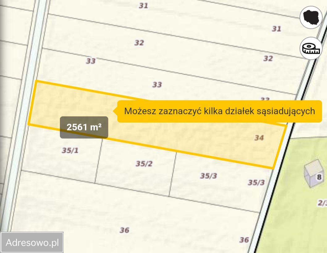 Działka budowlana Wysieradz. Zdjęcie 7