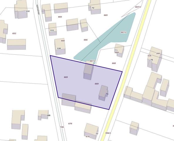 Działka budowlana Lipa. Zdjęcie 1