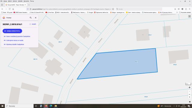 Działka budowlana Przemęt, ul. Brzozowa. Zdjęcie 1