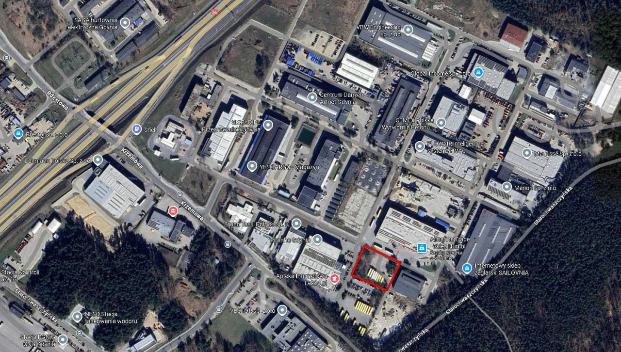 Działka inwestycyjna Gdynia Dąbrowa