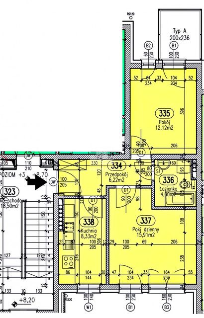 Mieszkanie 2-pokojowe Toruń Wrzosy, ul. Łukasza Watzenrodego. Zdjęcie 11