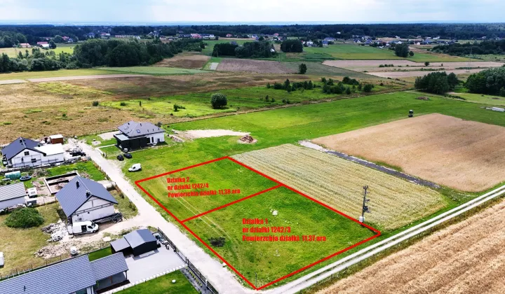 Działka budowlana Głogów Małopolski, ul. Kanarkowa