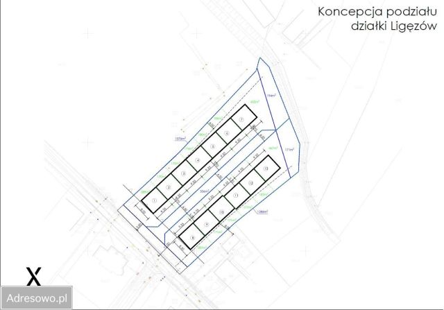 Działka budowlana Dębica, ul. Ligęzów. Zdjęcie 1