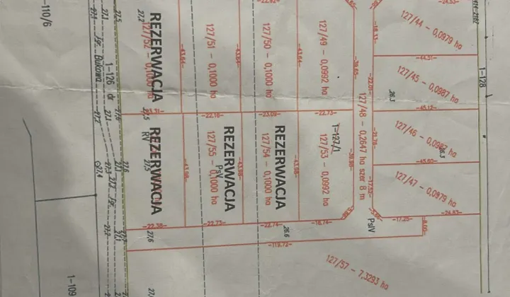 Działka budowlana Skwierzyna, ul. Bukowa