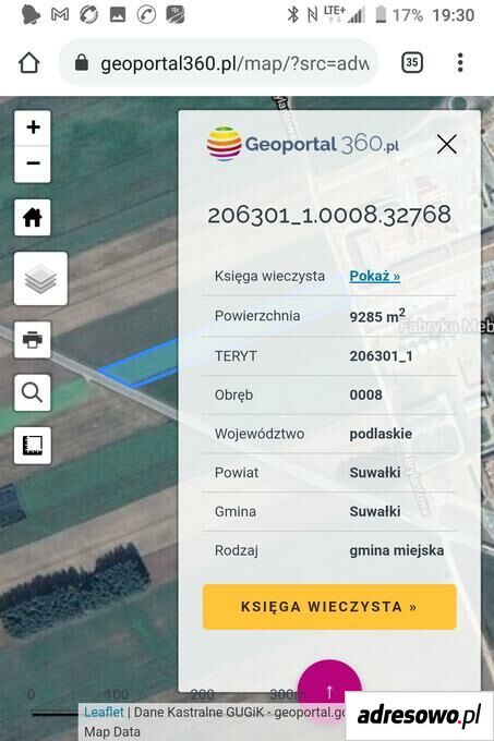Działka inwestycyjna Suwałki. Zdjęcie 5