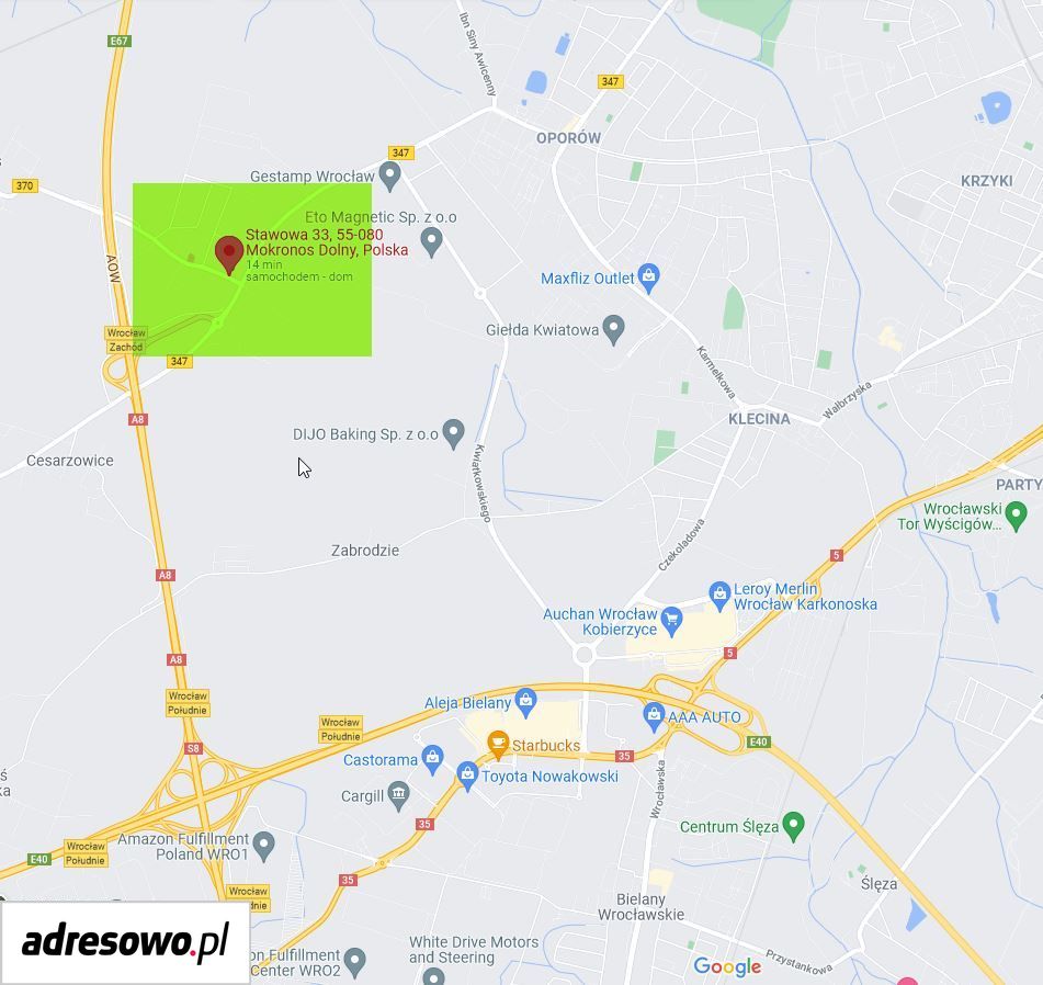 Lokal Mokronos Dolny, ul. Stawowa. Zdjęcie 11
