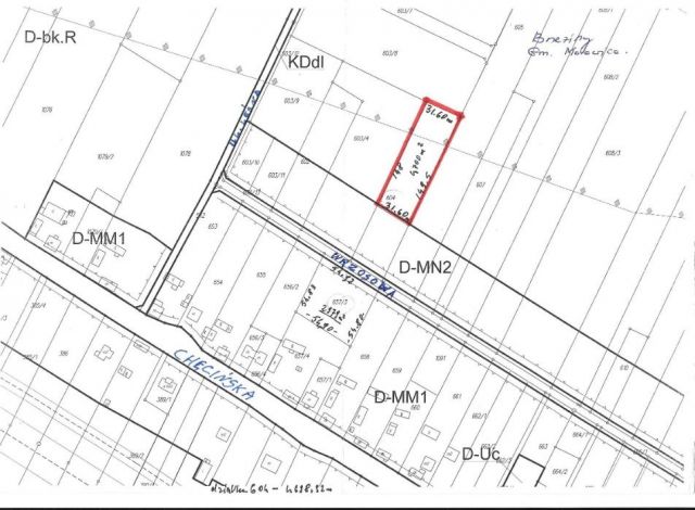 Działka budowlana Brzeziny, ul. Wrzosowa. Zdjęcie 1