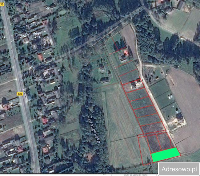 Działka budowlana Głuszczyzna, ul. Zagajnikowa. Zdjęcie 2