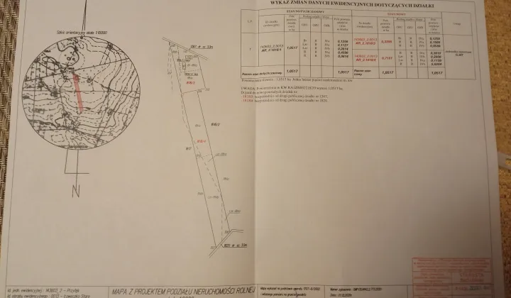 Działka rolno-budowlana Ławeczko Stare