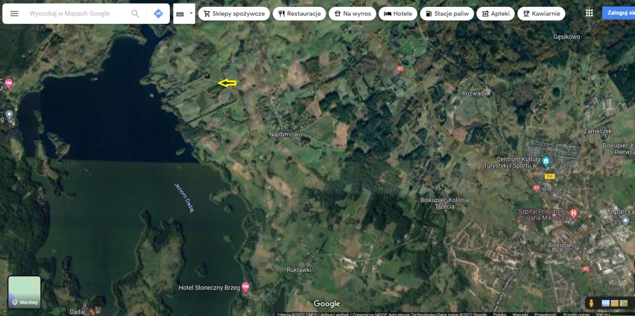 Działka rolno-budowlana Najdymowo. Zdjęcie 4