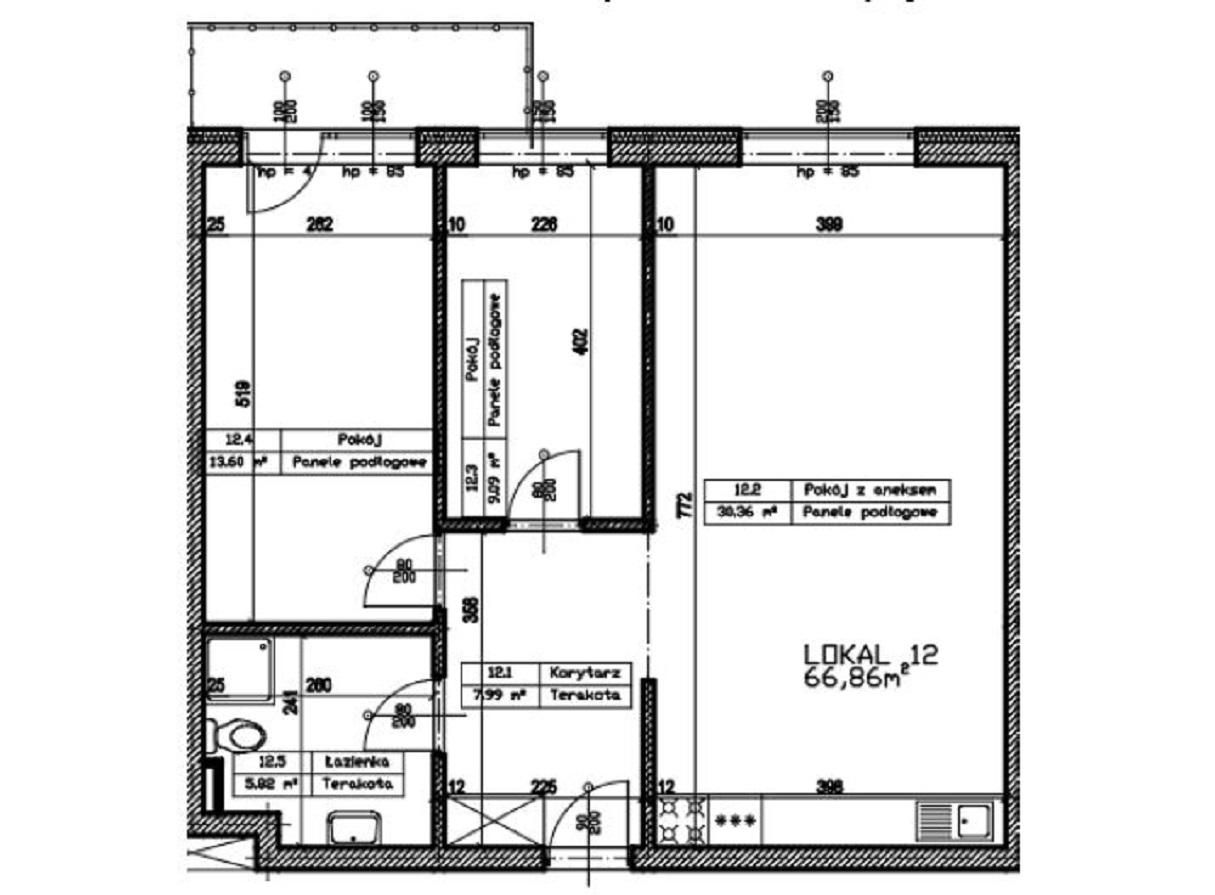 Mieszkanie 3-pokojowe Kaźmierz Nowa Wieś, ul. Leśna. Zdjęcie 17