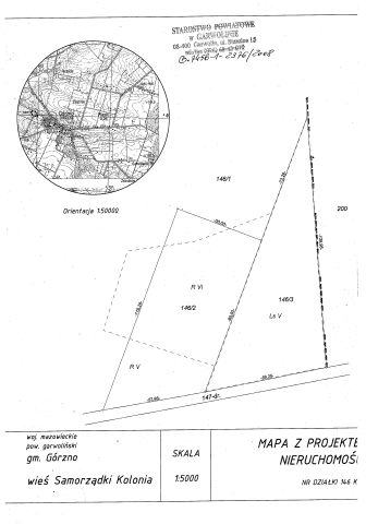 Działka rolna Samorządki-Kolonia. Zdjęcie 14