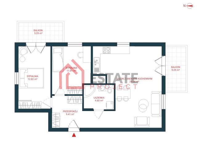 Mieszkanie 3-pokojowe Gdańsk Stogi, ul. Niska. Zdjęcie 19