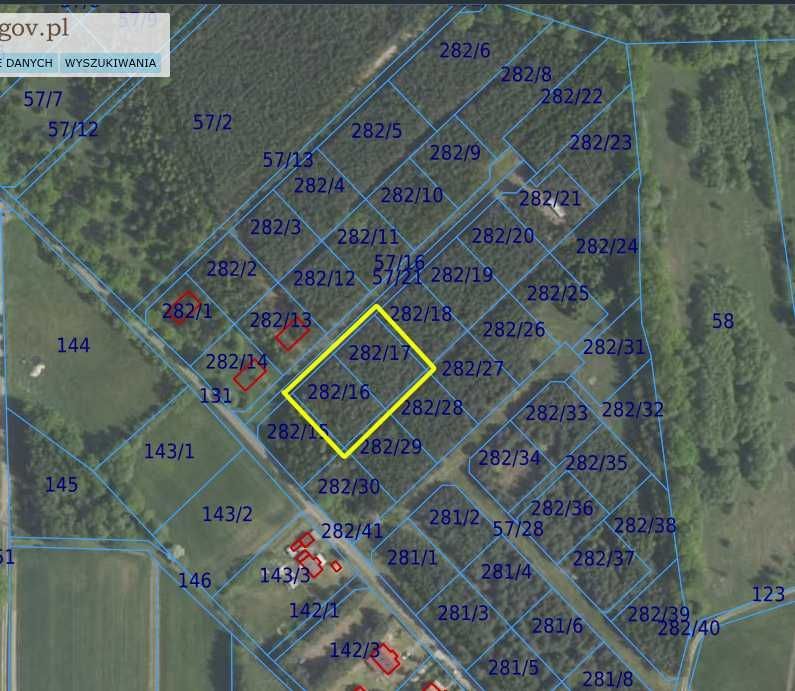 Działka budowlana Jaźwiny. Zdjęcie 3