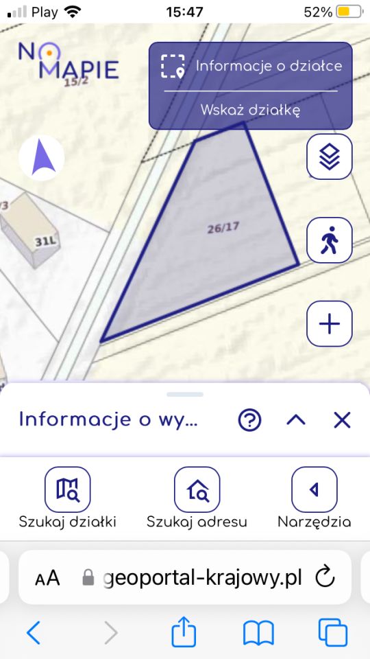 Działka budowlana Sobiekursk. Zdjęcie 2