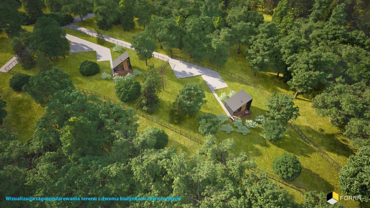 Działka budowlana Borówki. Zdjęcie 2