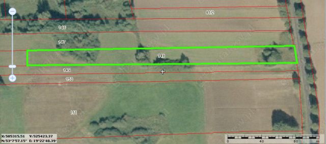 Działka rolna Strzygi. Zdjęcie 1