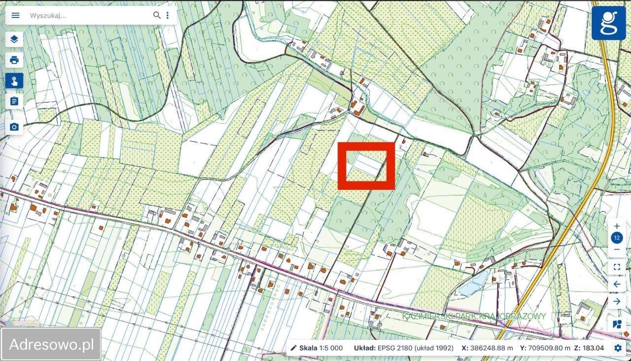 Działka budowlana Kazimierz Dolny. Zdjęcie 12