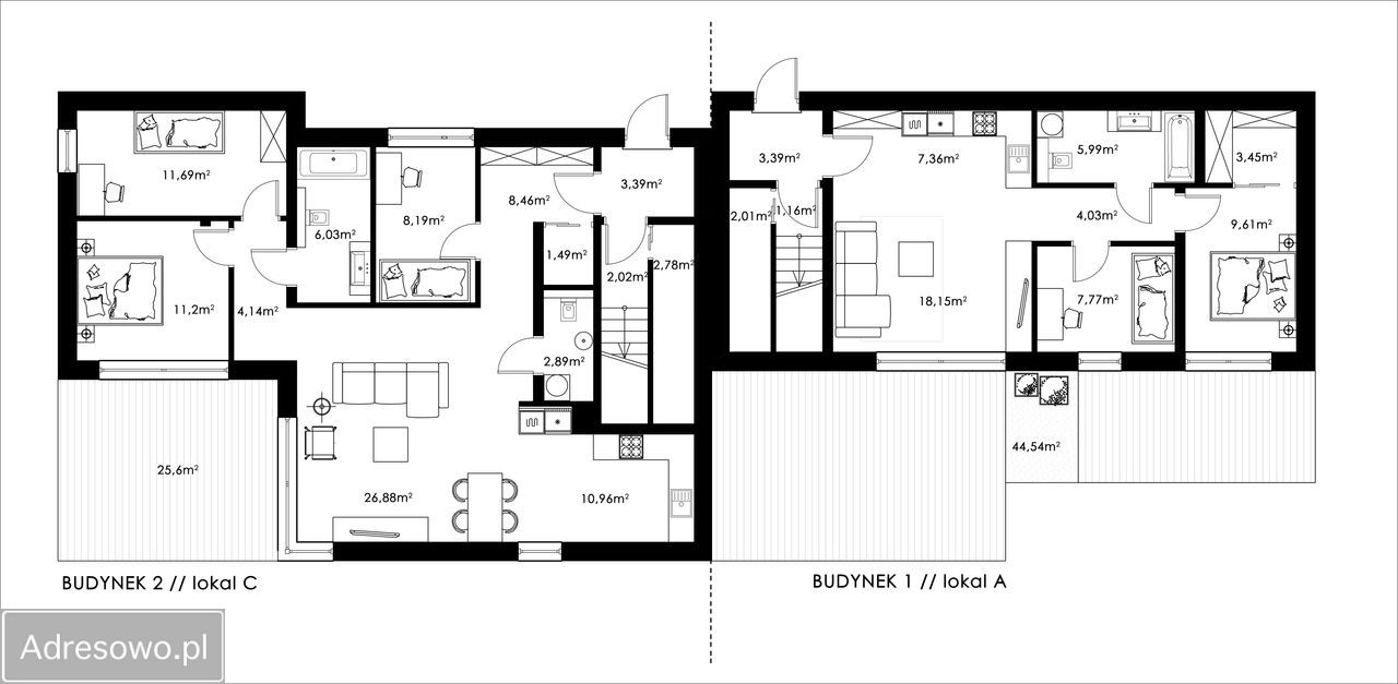 Mieszkanie 4-pokojowe Łódź Arturówek, ul. Skrzydlata. Zdjęcie 8