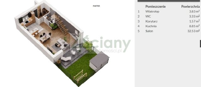 dom szeregowy, 6 pokoi Warszawa. Zdjęcie 3