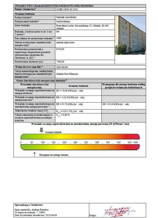 Mieszkanie 3-pokojowe Gdańsk Przymorze, ul. Prezydenta Lecha Kaczyńskiego. Zdjęcie 10
