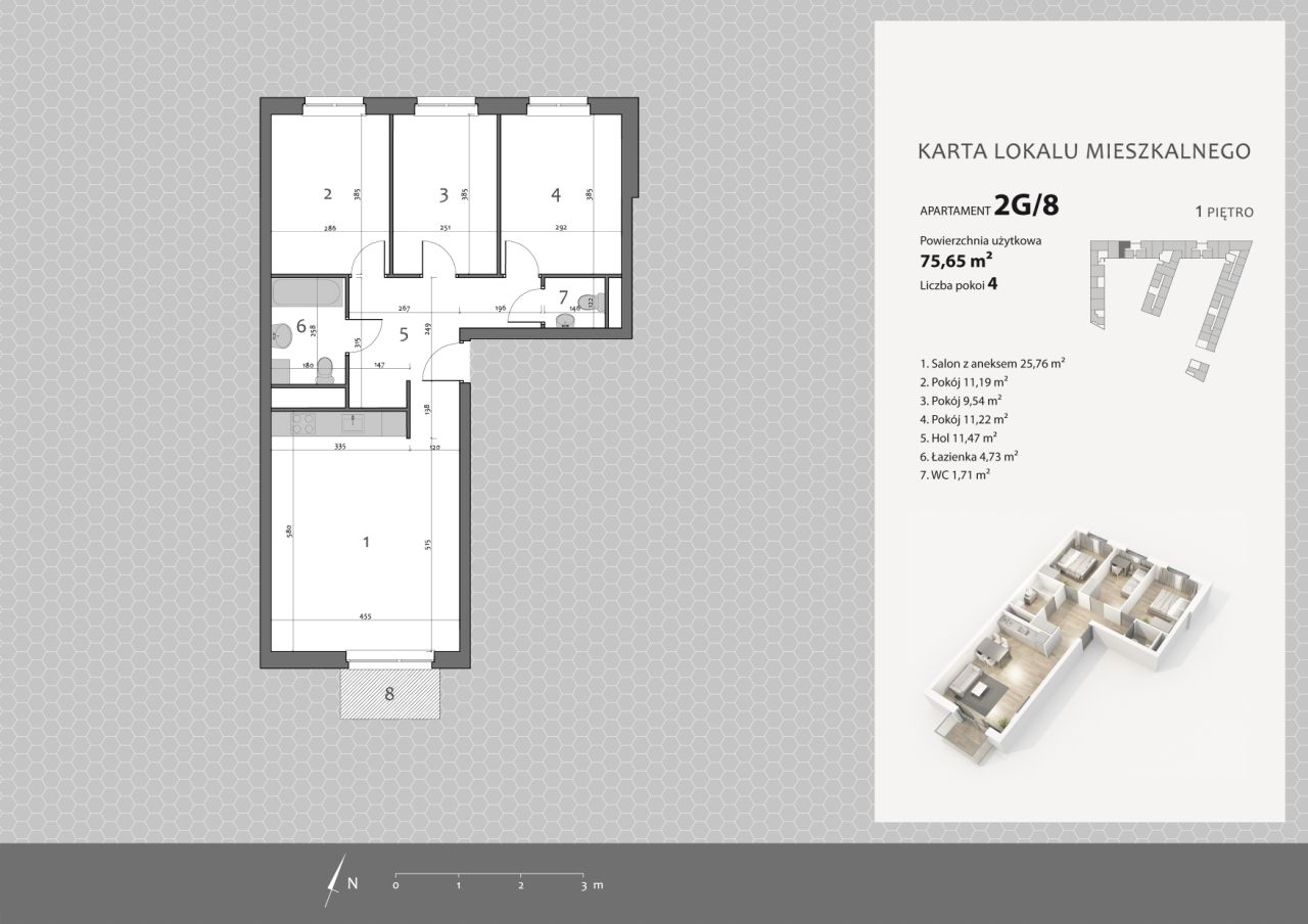 Mieszkanie 4-pokojowe Poznań Malta, ul. Katowicka. Zdjęcie 19