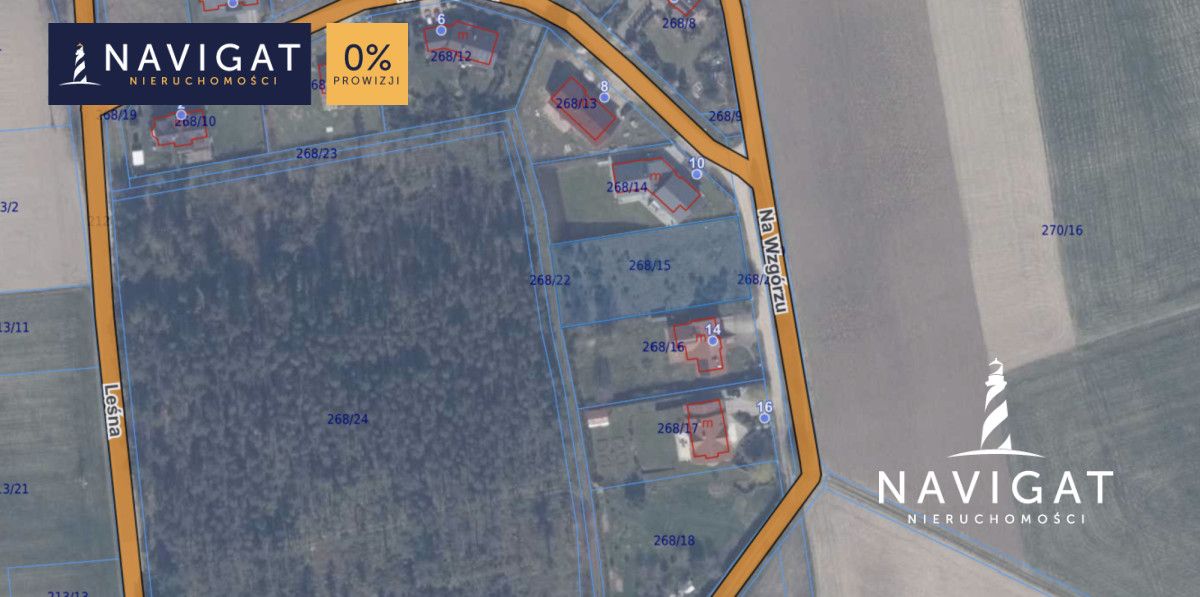 Działka budowlana Niestępowo, ul. Na Wzgórzu. Zdjęcie 2