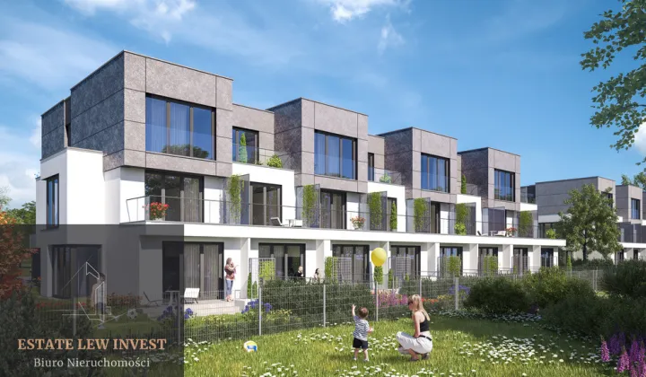 dom szeregowy, 5 pokoi Kraków, ul. Spacerowa