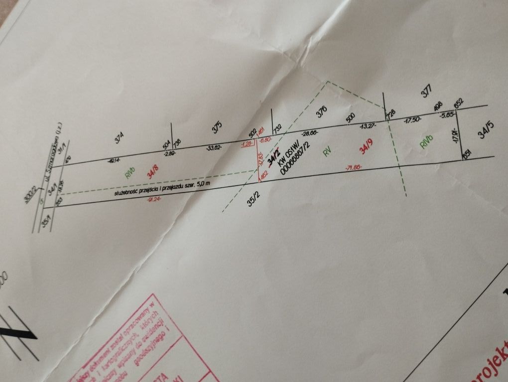 Działka budowlana Rybienko Stare, ul. Szmaragdowa. Zdjęcie 2